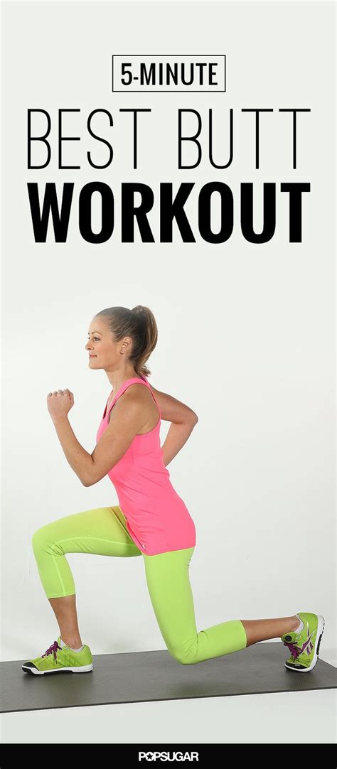 Sculpt Your Booty With Our 5 Minute Bodyweight Workout Fitness Body