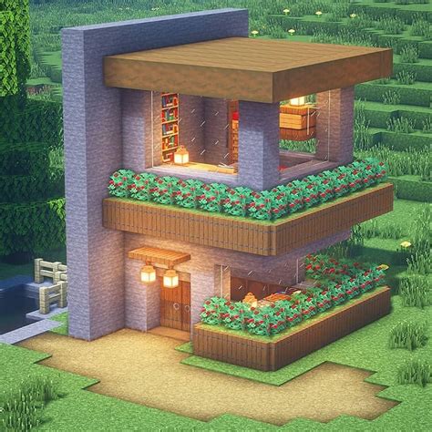 Minecraft Village House Ideas Modern Idea Of Minecraft Modern House
