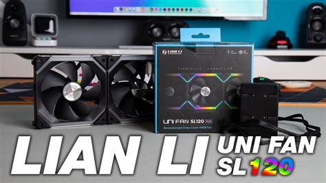 Lian Li Uni Fan Sl 120 Revolutionary Daisy Chain Rgb Fans Youtube