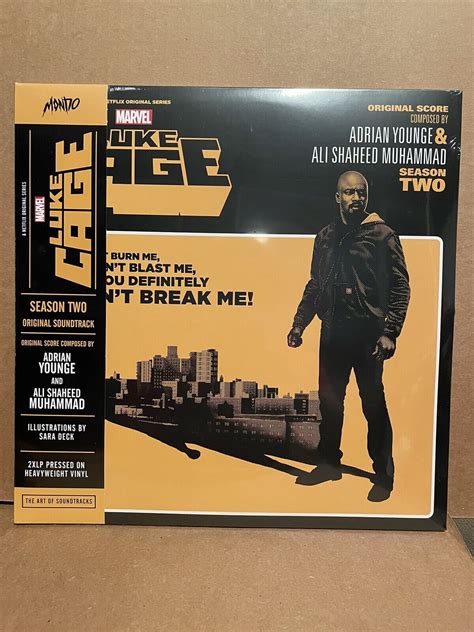 Luke Cage Season Two Mondo Soundtrack Lp Vinyl Marvel Yellow Smokey