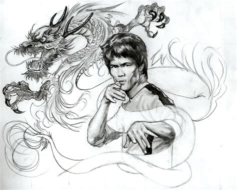 'warrior' brings bruce lee lore to cinemax in a. Bruce Lee Coloring Pages Sketch Coloring Page