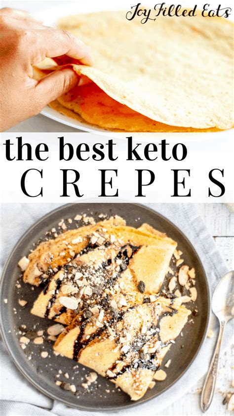 There's a huge quantity of quality recipes up there already! Keto Crepes Gluten-Free Low Carb Sugar-Free Grain-Free THM S - Crepes are an easy and delicious ...