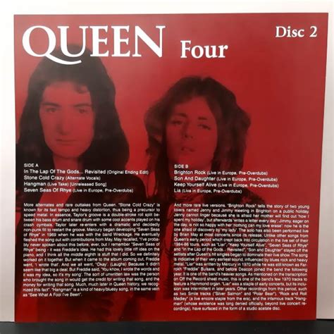 Queen Four 2lp Colored Rustblade