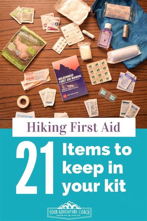 Free First Aid Kit Checklist For Hikers First Aid Kit Checklist