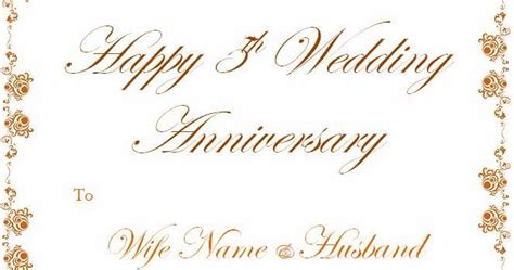 Word Templates Happy Anniversary Cards