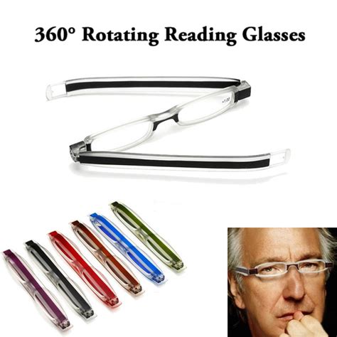 new portable middle aged presbyopic glasses elderly presbyopia glasses folding 360 degree