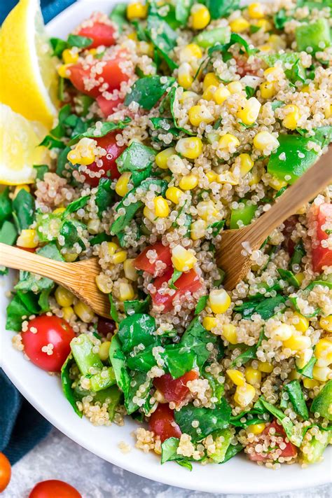Garden Veggie Quinoa Salad Recipe Peas And Crayons