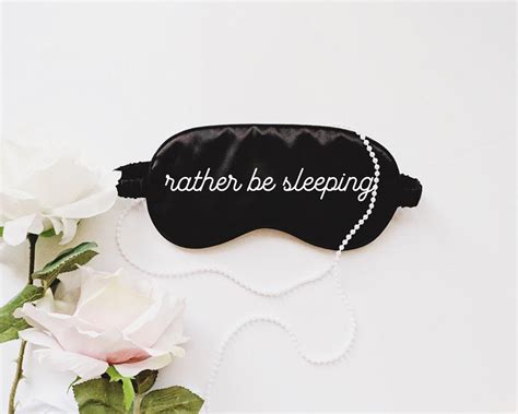 Sleep Mask Monogram Sleep Mask Custom Mask Personalized Etsy In 2021