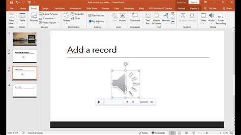 How To Insert Audiosound And Video In Powerpoint Youtube