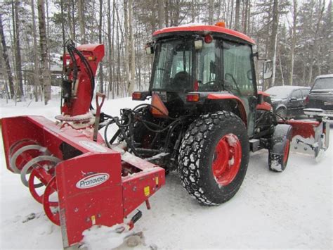 Kubota L5740 2009 Snow Removal Tractor Equipmtl