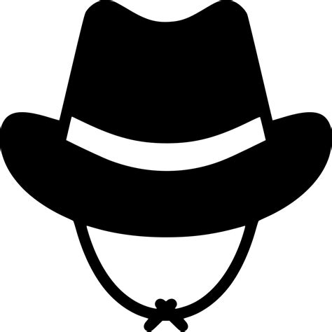 Cowboy Hat Svg Png Icon Free Download (#447496) - OnlineWebFonts.COM