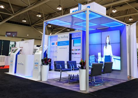 Rax Technology 10 X 20 Custom Booth Booth Design Trade Show Booth