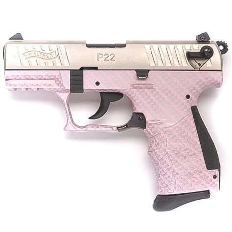 Walther P22 Pink Carbon Fiber For Sale Used Very Good Condition