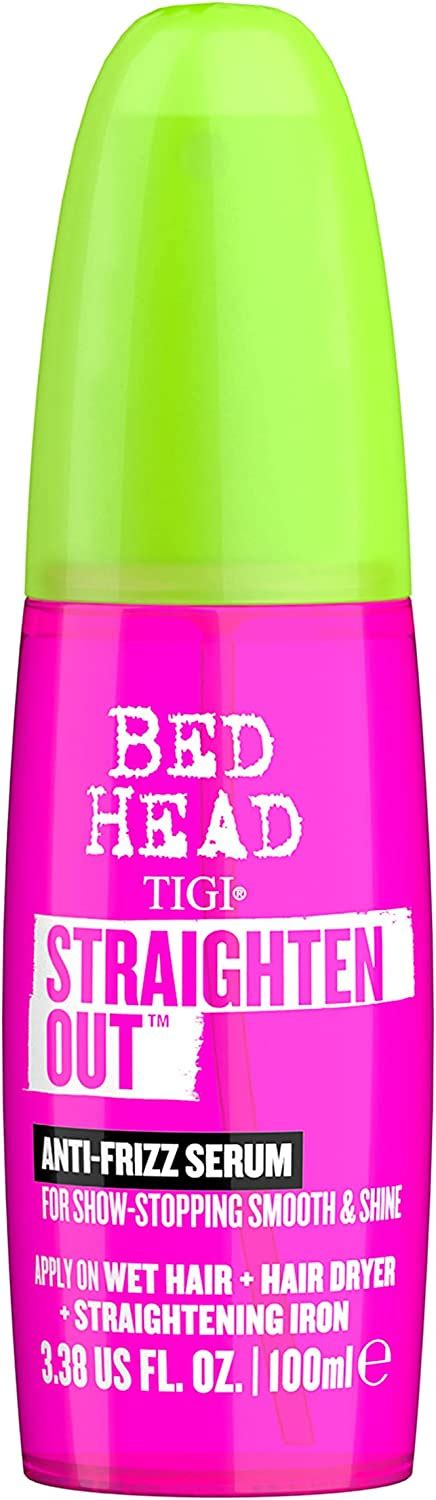 Bed Head By Tigi Straighten Out Anti Frizz Serum For Smooth Shiny Hair