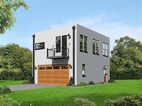 Modern Cube Shaped House Plan 68472vr Architectural Designs House