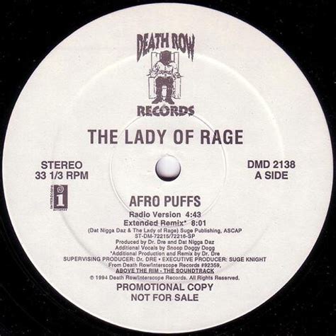 The Lady Of Rage Afro Puffs 1994 Vinyl Discogs