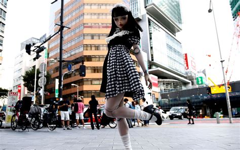 Beyond Human Beauty Japanese Living Doll Becomes A Fashion Model