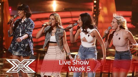 4 Of Diamonds Sparkle With Wilson Phillips Hold On Live Shows Week 5 The X Factor Uk 2016
