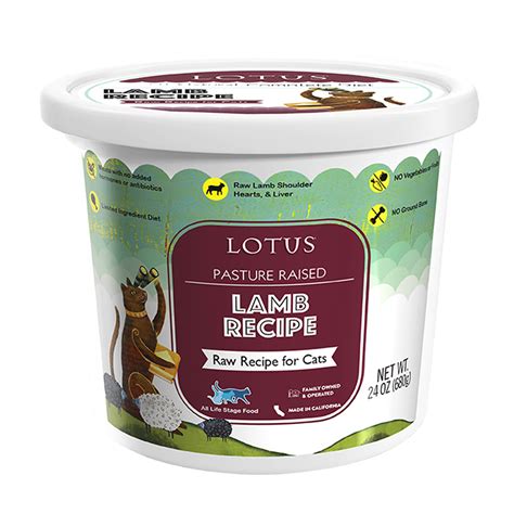 Welcome to the lotus foods page on wadav.com. LOTUS RAW CAT FOOD - Pawtrero Brannan