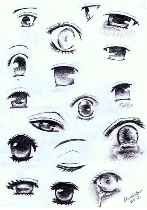 Sketch How 2 Anime Eyes Anime Eyes Manga Eyes Anime