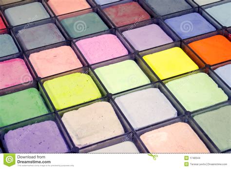 Pastels Stock Photo Image Of Colors Green Chalks Shape 1748344