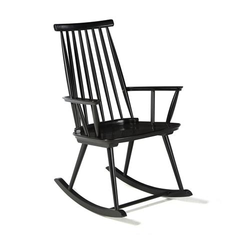Amazing Modern Rocking Chair Black Portable Sams