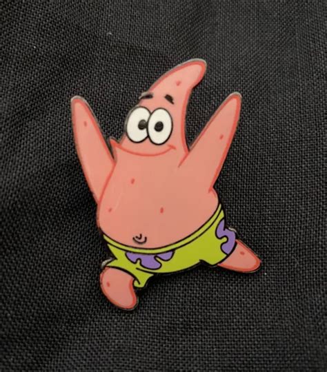 Official Patrick Star Spongebob Squarepants Pin 1300 Picclick