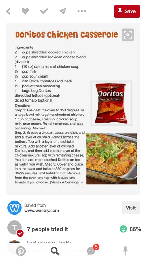 Last updated jun 09, 2021. Pin by Lindsey Cook on casseroles | Chicken dorito ...