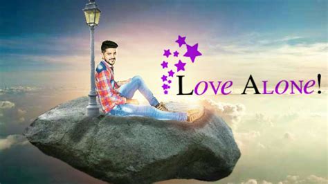 Special Love Alone Boy Picsart Editing Manipulation Creative In