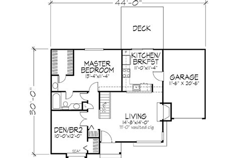 Ranch Style House Plan 1 Beds 1 Baths 950 Sqft Plan 320 329