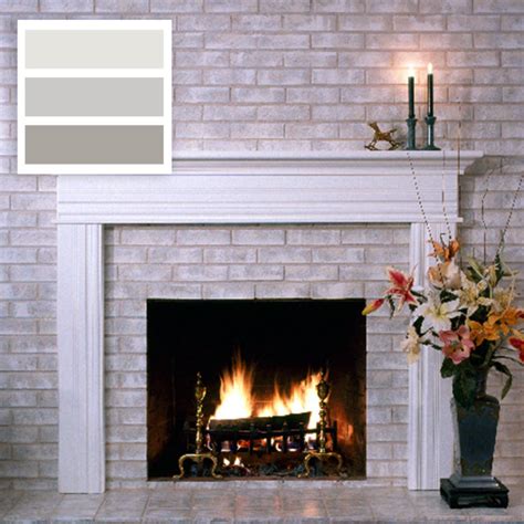 Brick Anew Fireplace Painting The Stunning Natural Brick Look