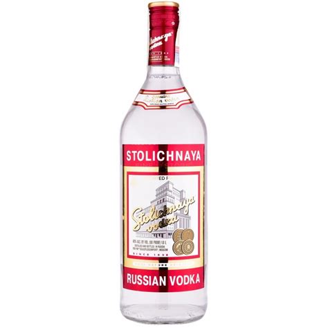 Stolichnaya Vodka 1l