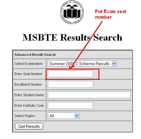 MSBTE Examination Result | Diploma Summer Result 2011| MSBTE Result Summer Examination of 2011 ...