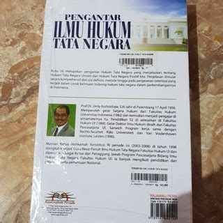 Jual Buku Original Pengantar Ilmu Hukum Tata Negara Jimly Asshiddiqie