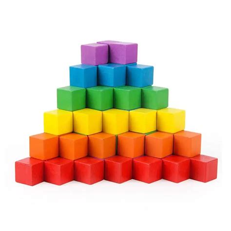 Rainbow Blocks Shop Colorful Wooden Blocks Oddblocks