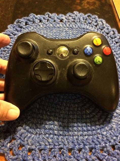 Black Wireless Game Remote Controller For Microsoft Xbox 360 Console Us