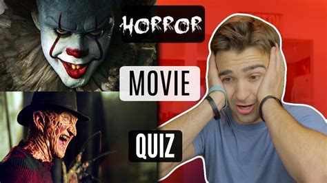 Can You Survive A Scary Movie Quiz Youtube