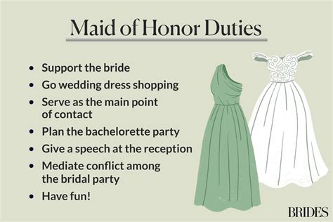 Maid Of Honor Duties The Ultimate Checklist