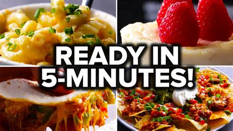 7 Recipes You Can Make In 5 Minutes 1000cooker