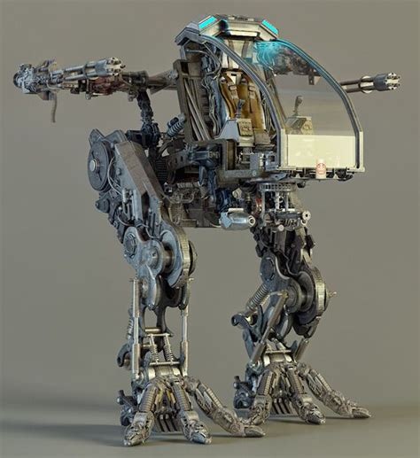 Exposed Mech Project On Behance Mech Robot Art Robots Concept