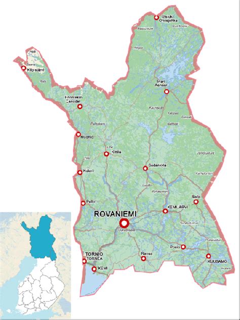 Suomen Lappi Kartta Kartta