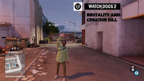 Watchdogs 2 Creative Kill In Co Op Mission Xbox One Youtube