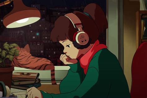 Iconic Lo Fi Anime Study Girl On Youtube Gets Different Filipino
