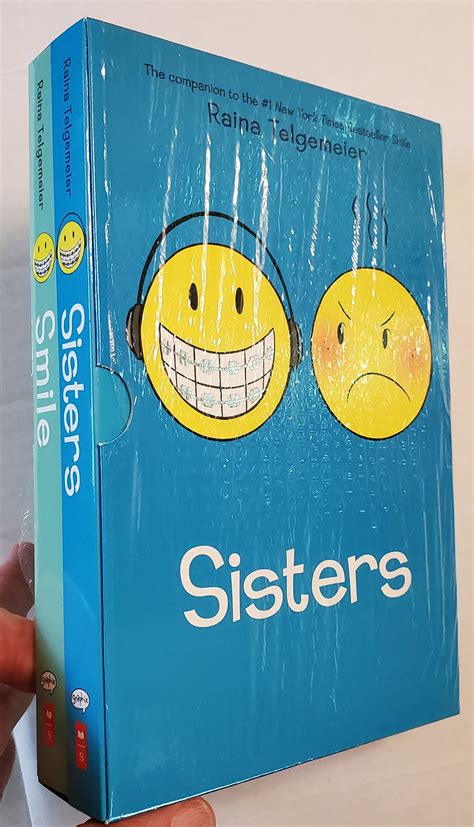 Set Of Graphic Novels Sisters And Smile By Raina Telgemeier