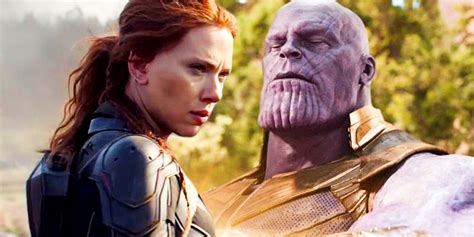 black widow s endgame sacrifice doomed thanos theory explained