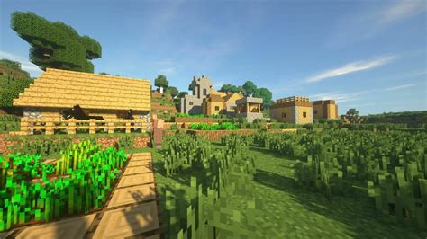 Minecraft PE Наша деревня 1 строит свою деревню в творческой YouTube