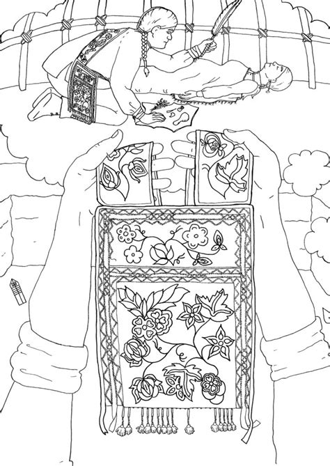 Ojibwe 7 Teachings Coloring Page Coloring Pages