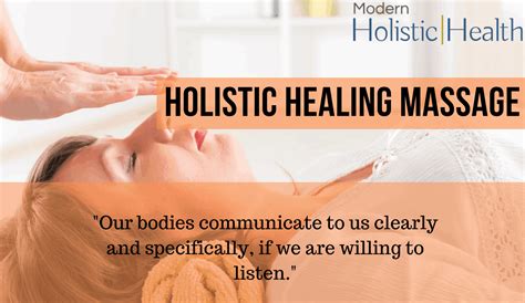 Types Of Massage And Their Benefits Modern Holistic Health