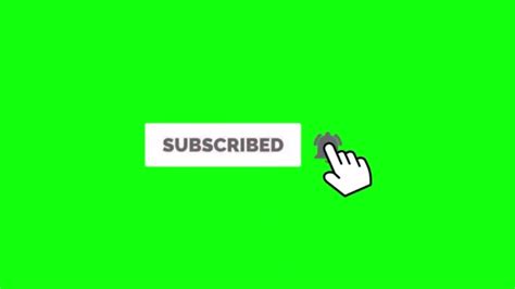 Green screen subscribe button (no copyright. subscribe green screen - YouTube