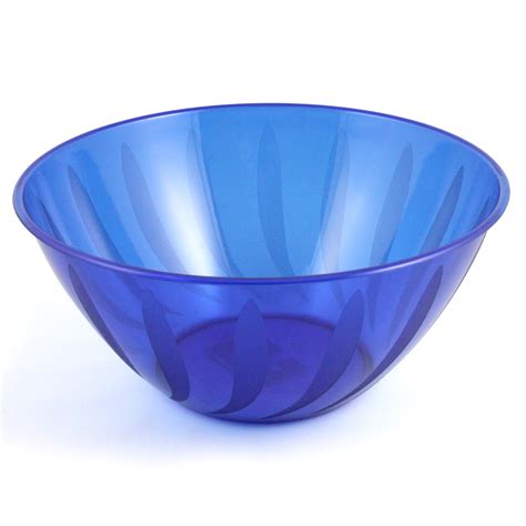 164 Oz Swirls Large Bowl Plastic Cups Utensils Bowls Platters